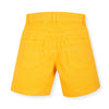B.X Mango Yellow Button Cotton Shorts 9526