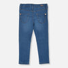 River Island Molly Mid Blue Knee Cut Skinny Denim 12707