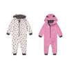 Warm Furr White & Pink Pack of 2 Romper 11934