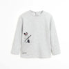 MNG Keep Rolling Side Pocket Grey Sweatshirt 2505