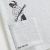 MNG Keep Rolling Side Pocket Grey Sweatshirt 2505