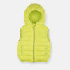 UCB Fluorescent Green Sleeveless Puffer Jacket 8345