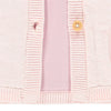 ORCH Double Layer Owl Pockets Baby Pink Cardigan 10893
